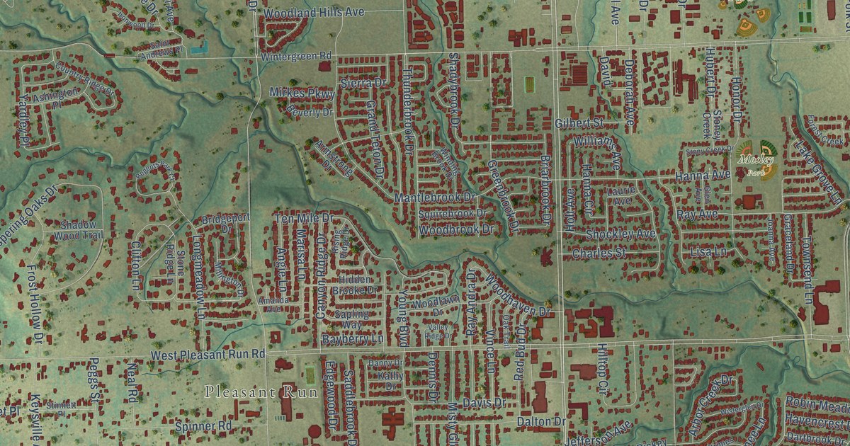 Map of DeSoto, Texas in 2026