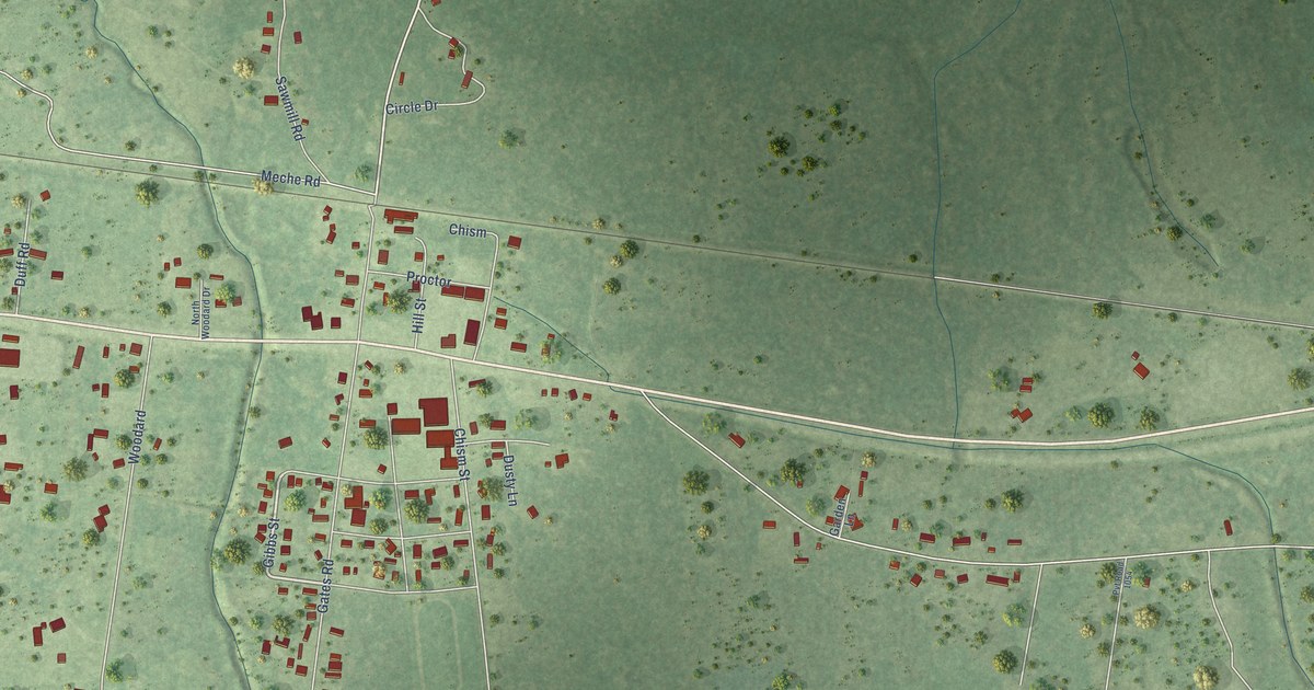Map of Devers, Texas in 2026