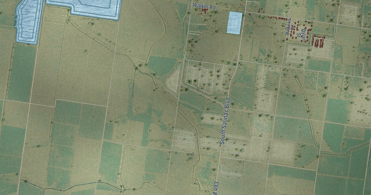 Map of Donna, Texas in 2026