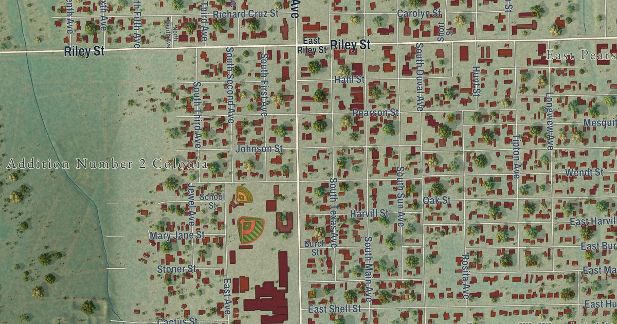 Map of Freer, Texas in 2026