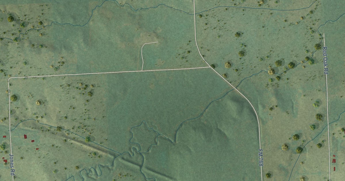 Map of Gallatin, Texas in 2026