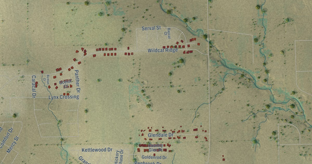 Map of Godley, Texas in 2026