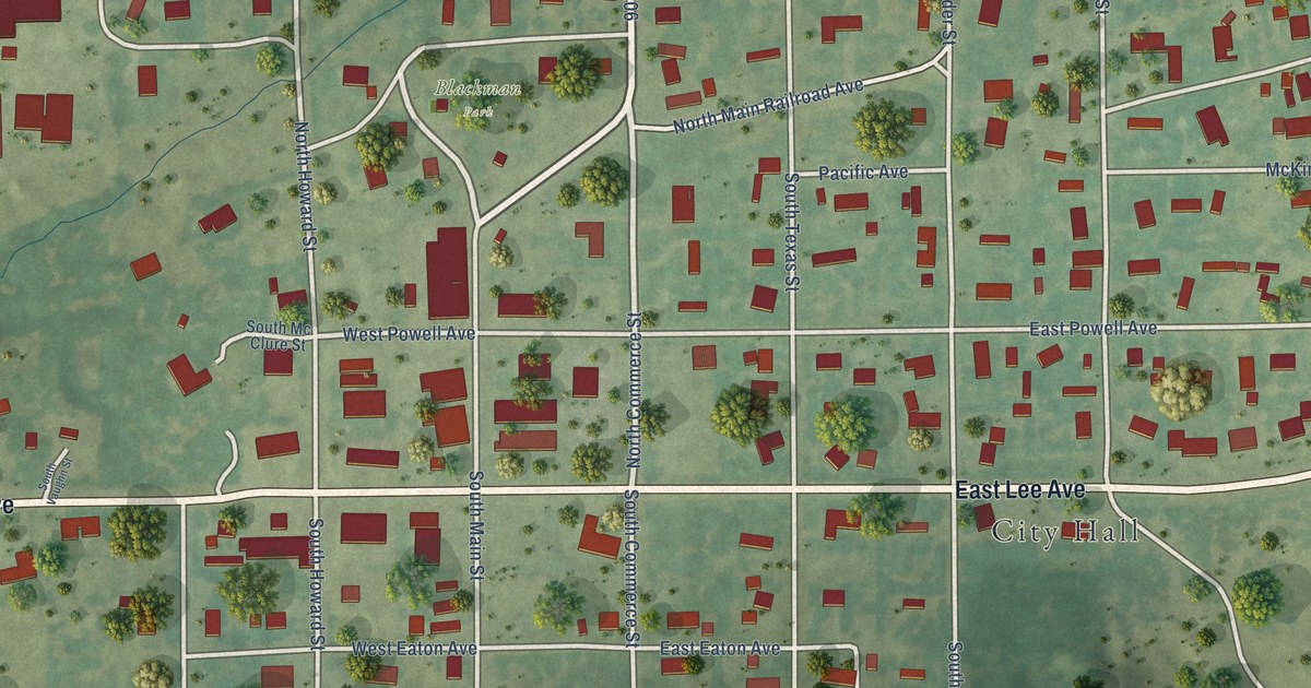 Map of Graford, Texas in 2026