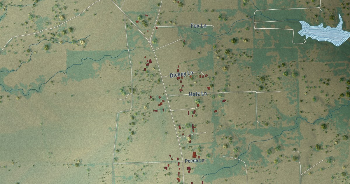 Map of Grays Prairie, Texas in 2026
