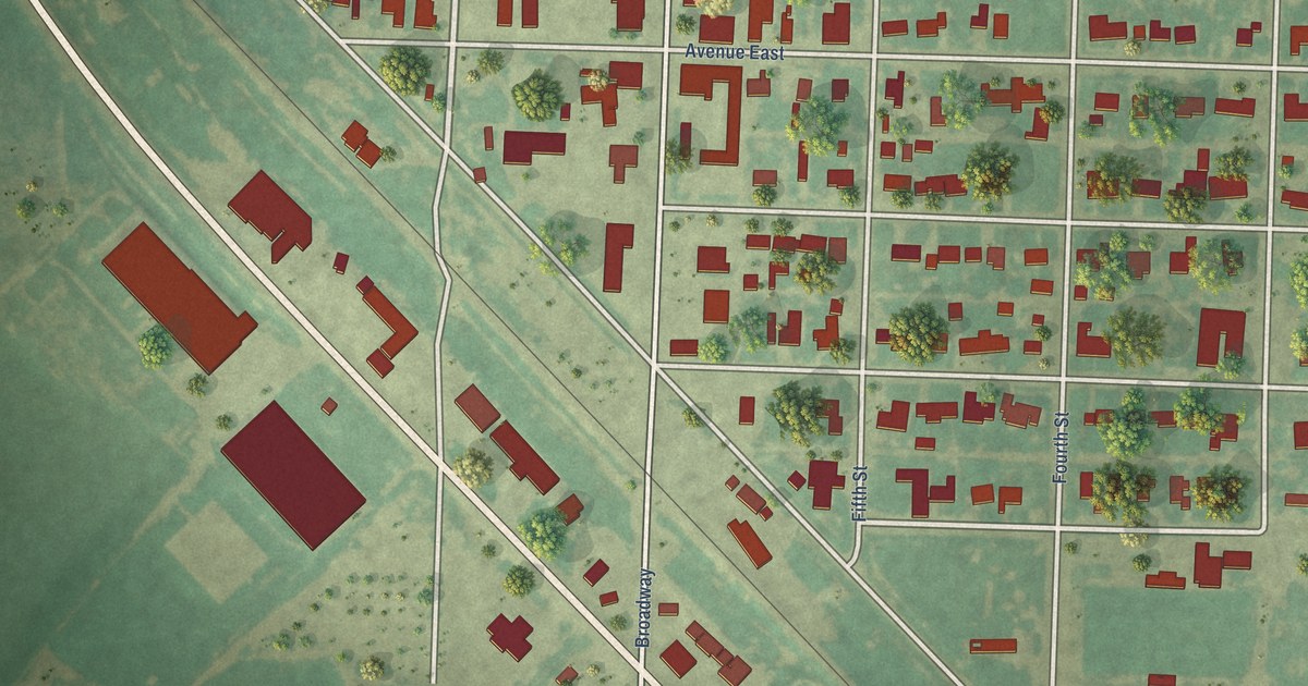 Map of Hart, Texas in 2026