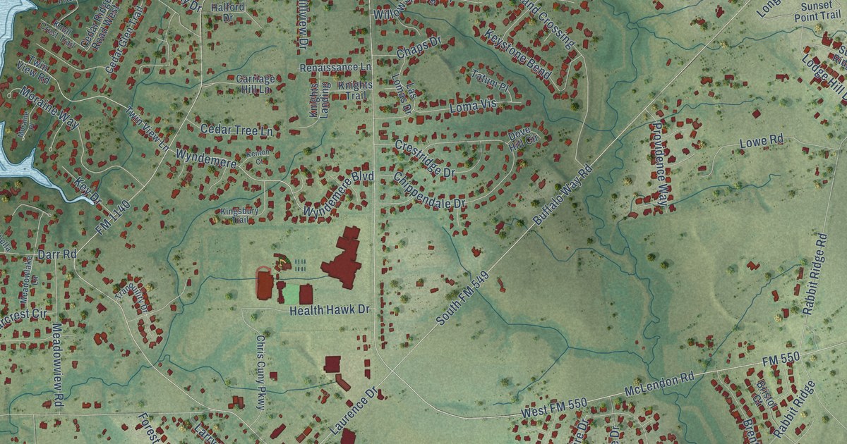 Map of Heath, Texas in 2026