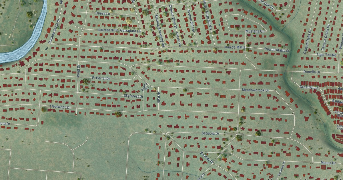 Map of Hollywood Park, Texas in 2026