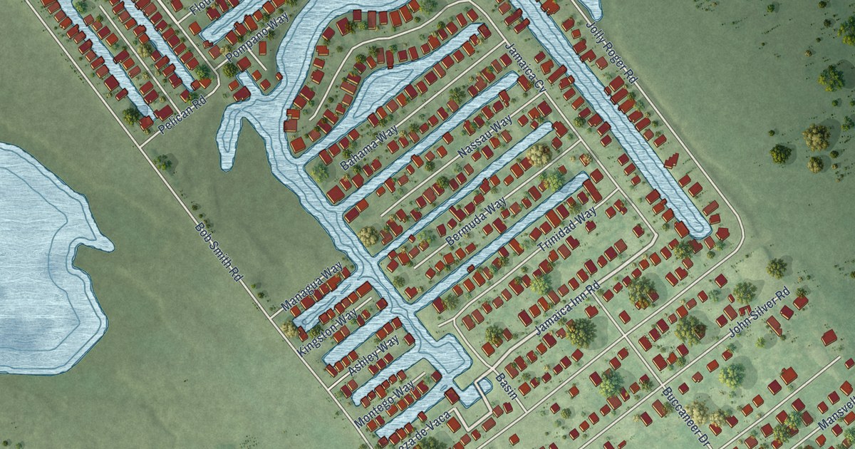 Map of Jamaica Beach, Texas in 2026