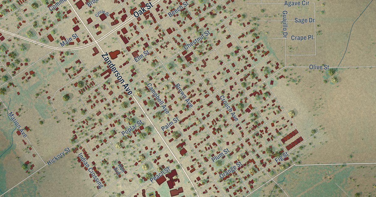 Map of Jourdanton, Texas in 2026