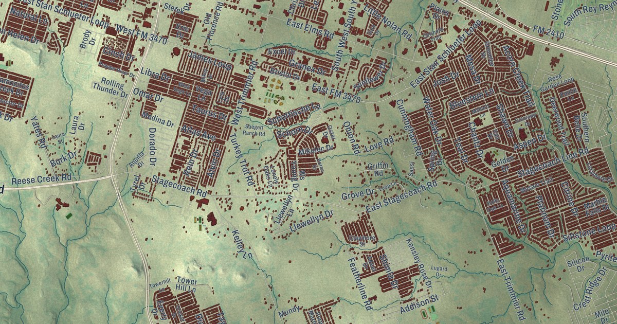 Map of Killeen, Texas in 2026