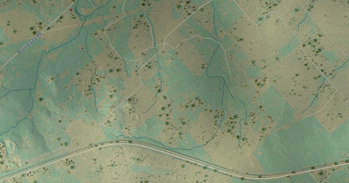 Map of Kingsbury, Texas in 2026