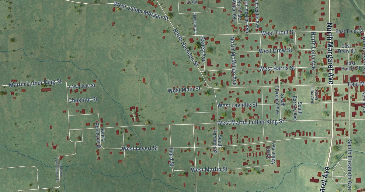 Map of Kirbyville, Texas in 2026