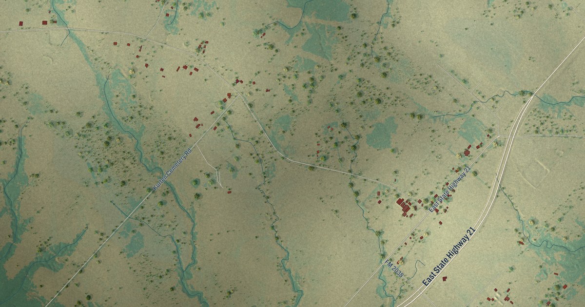 Map of Kurten, Texas in 2026