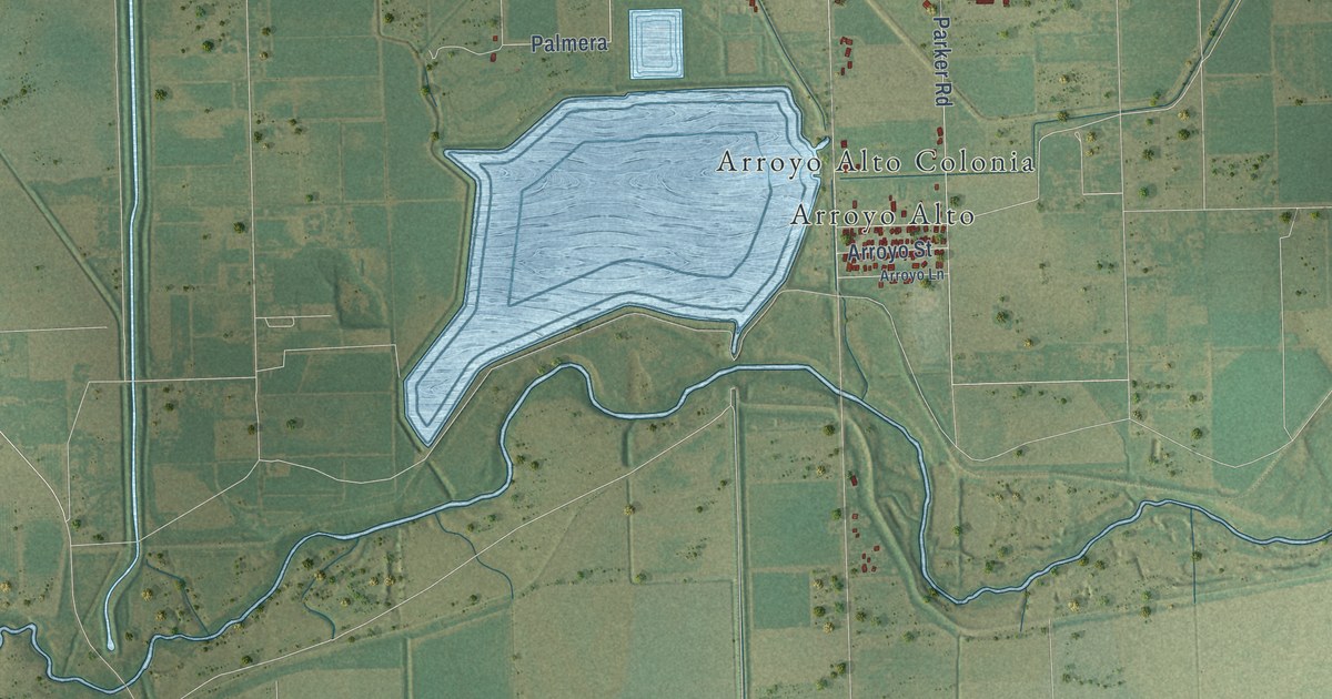 Map of La Feria, Texas in 2026