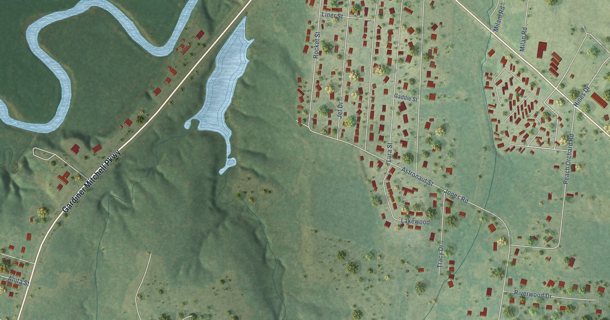 Map of Lakeport, Texas in 2026