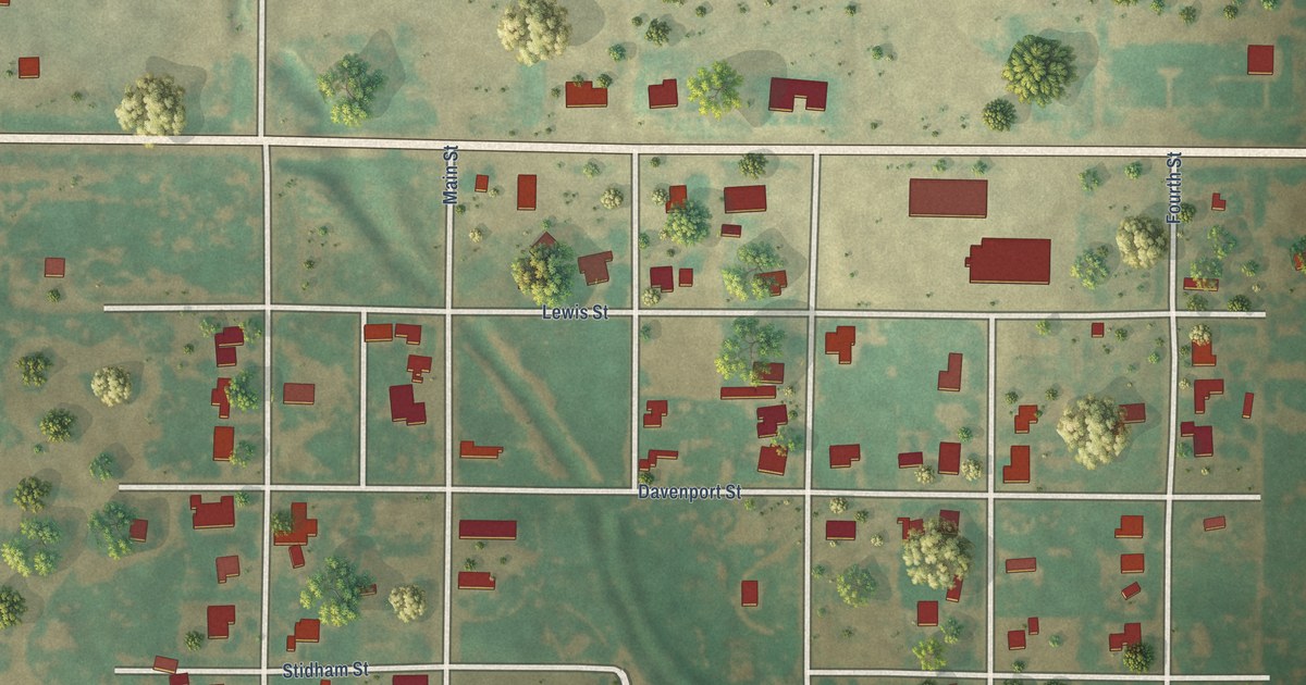 Map of Lakeview, Texas in 2026