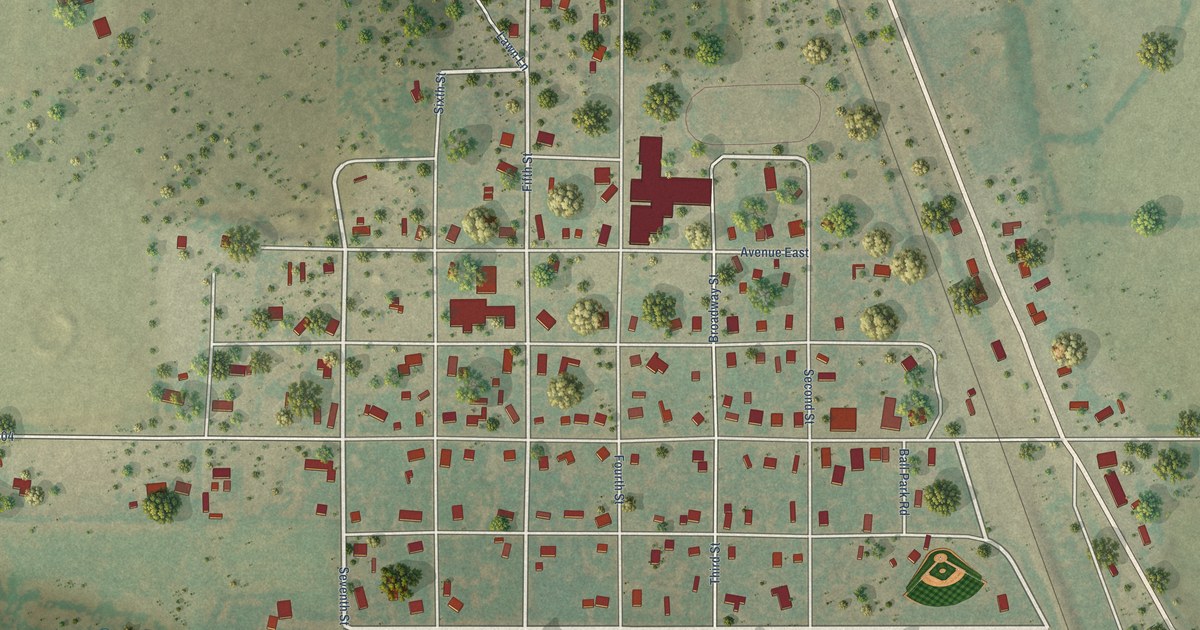 Map of Lawn, Texas in 2026