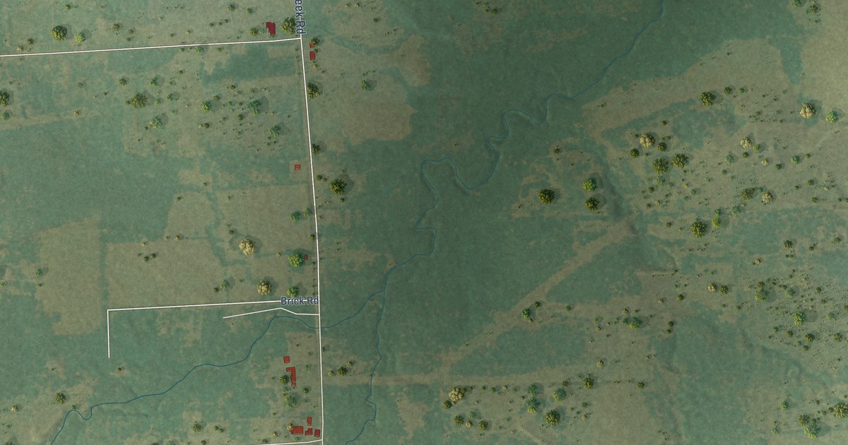 Map of Leary, Texas in 2026