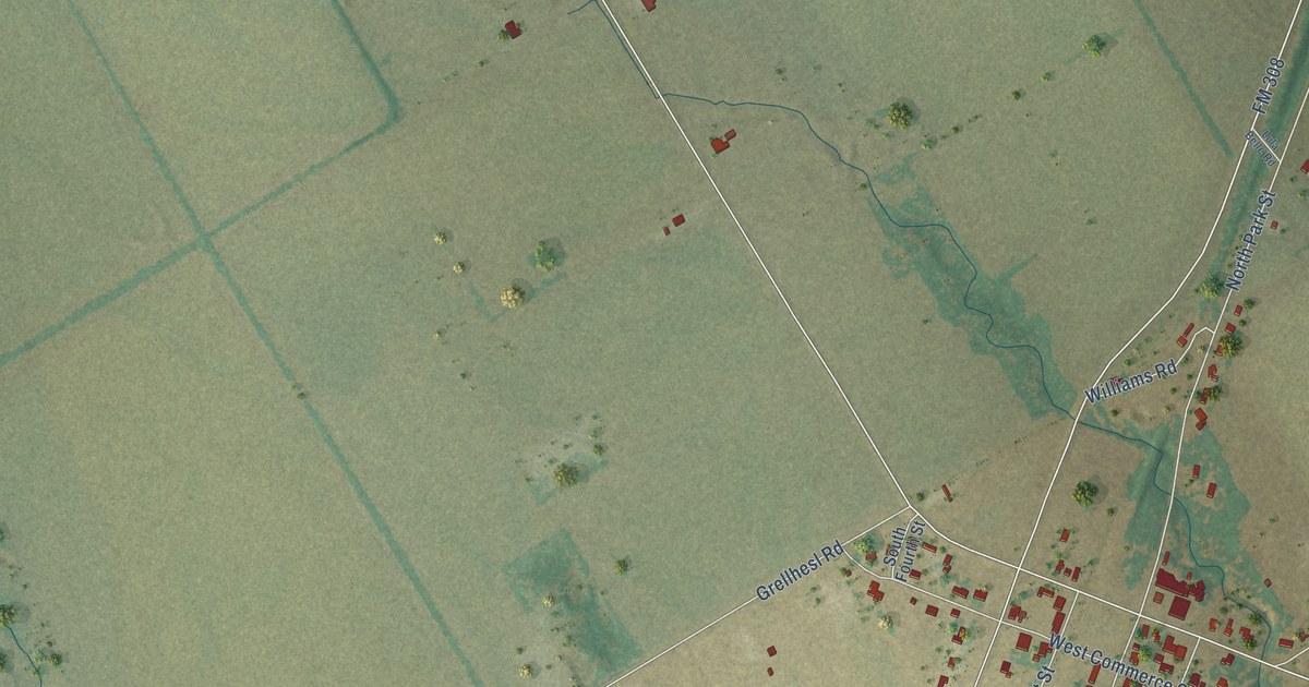 Map of Leroy, Texas in 2026