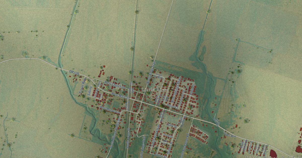 Map of Little River-Academy, Texas in 2026