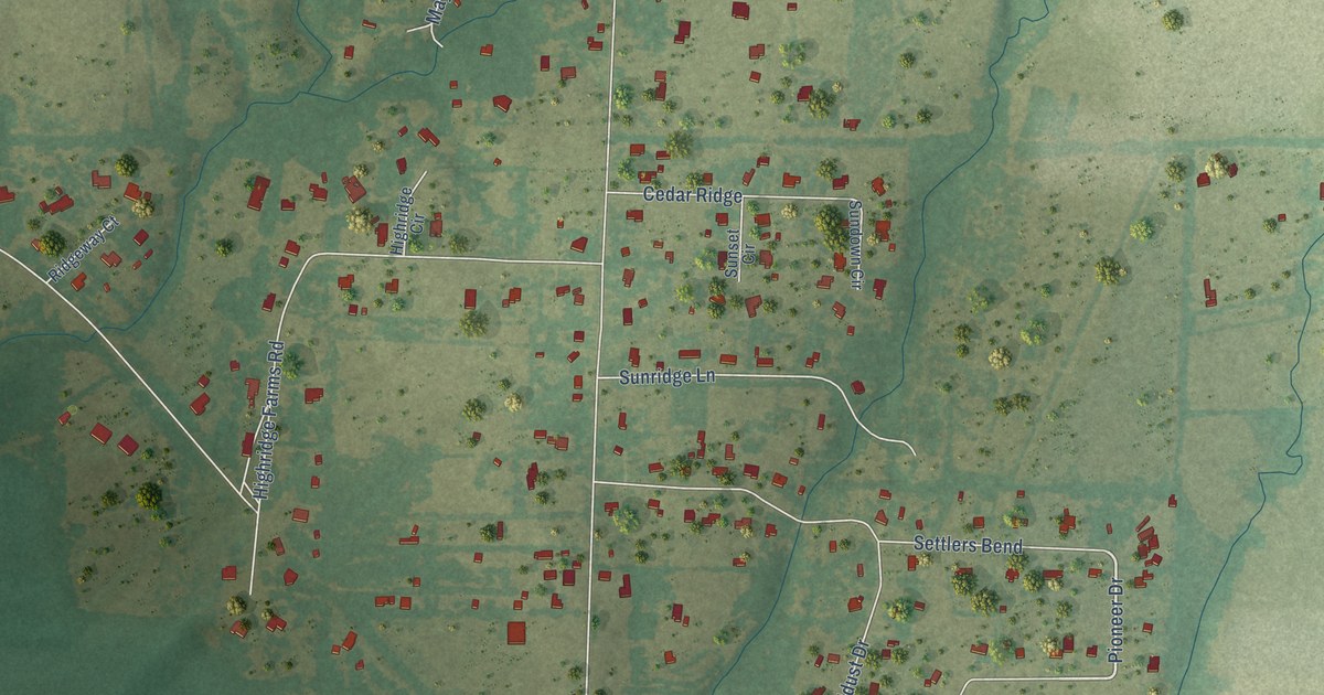 Map of Lowry Crossing, Texas in 2026