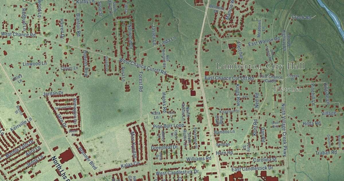 Map of Lumberton, Texas in 2026
