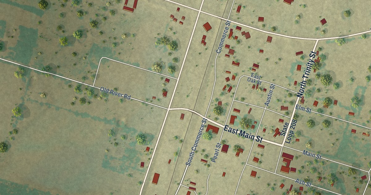 Map of Marquez, Texas in 2026