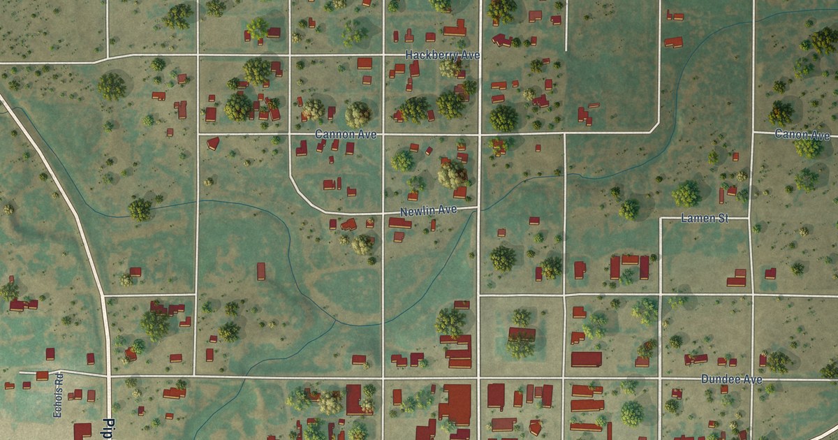 Map of Matador, Texas in 2026