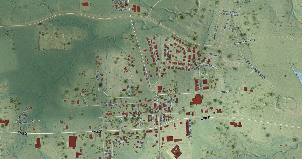 Map of Montgomery, Texas in 2026