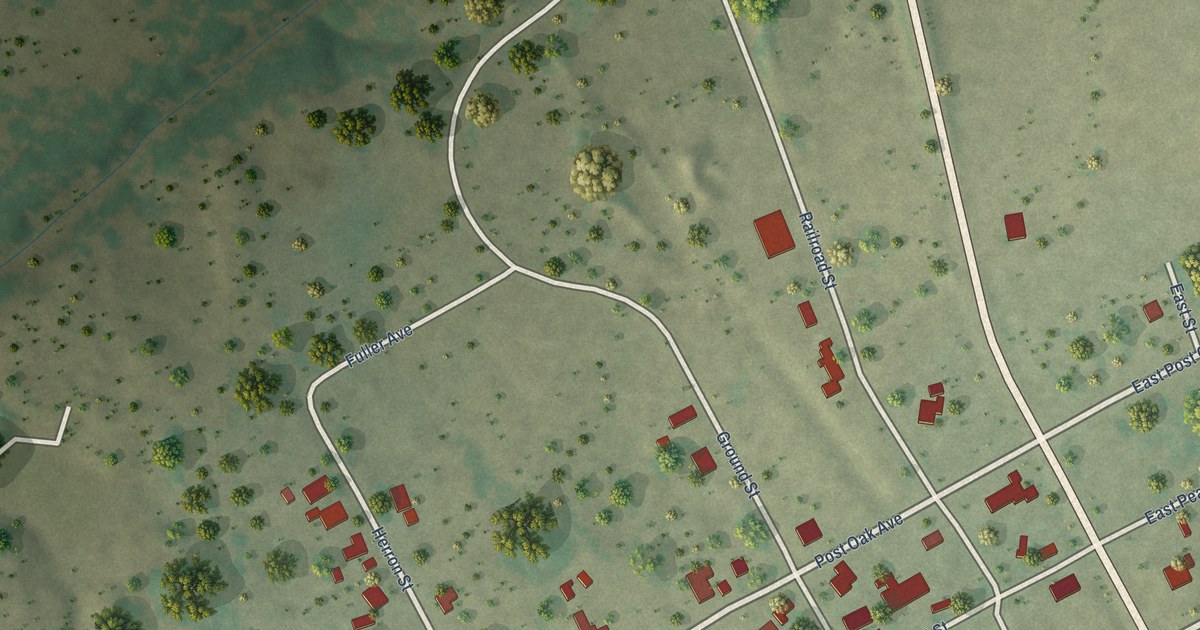 Map of Moran, Texas in 2026