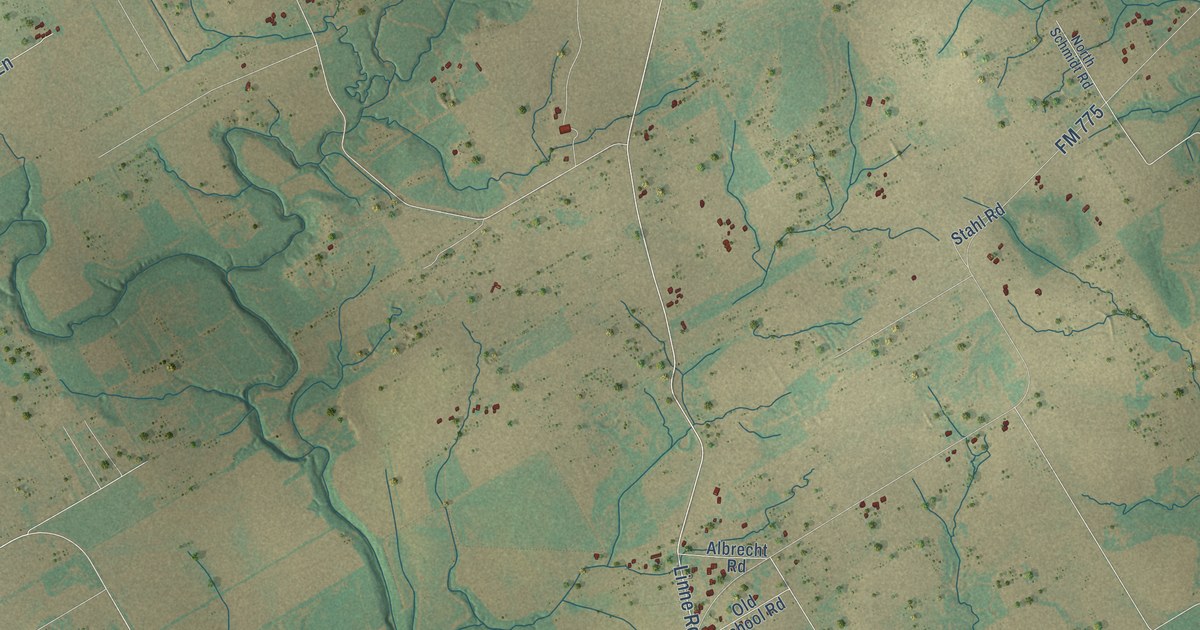 Map of New Berlin, Texas in 2026