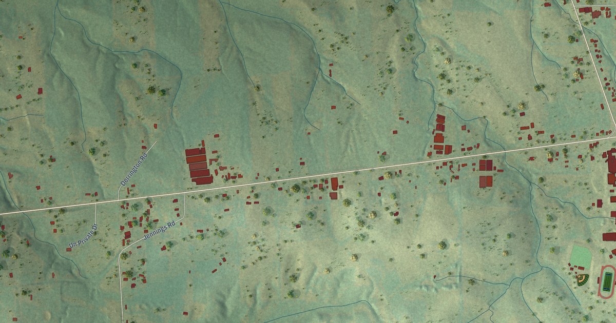 Map of New Summerfield, Texas in 2026
