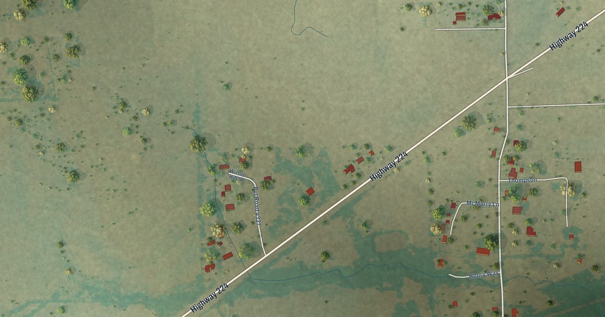 Map of Neylandville, Texas in 2026