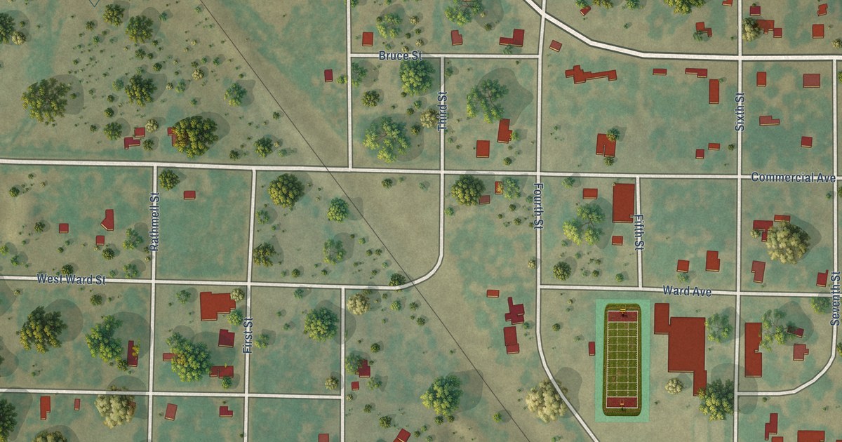 Map of Novice, Texas in 2026