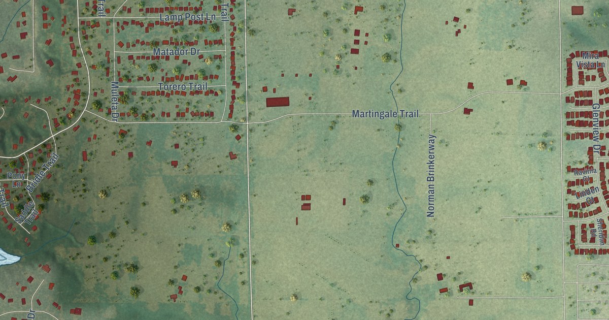 Map of Oak Point, Texas in 2026