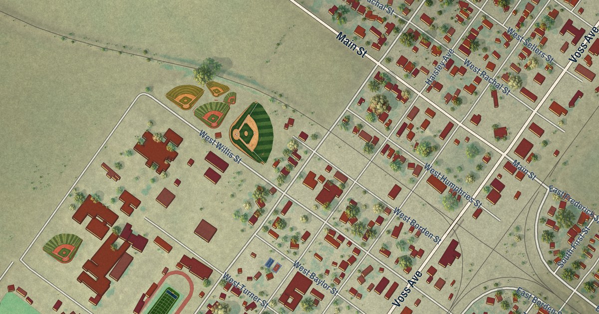 Map of Odem, Texas in 2026