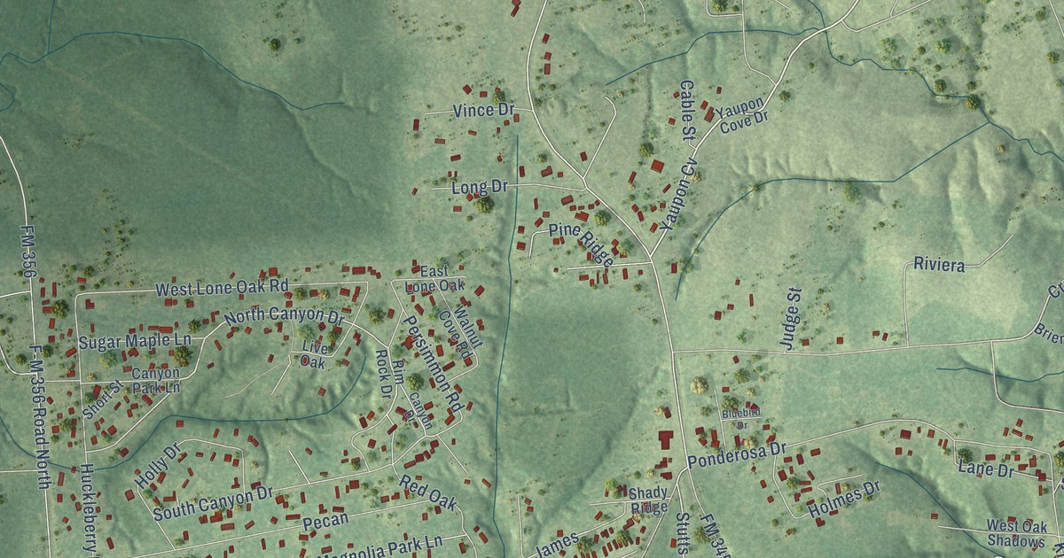 Map of Onalaska, Texas in 2026