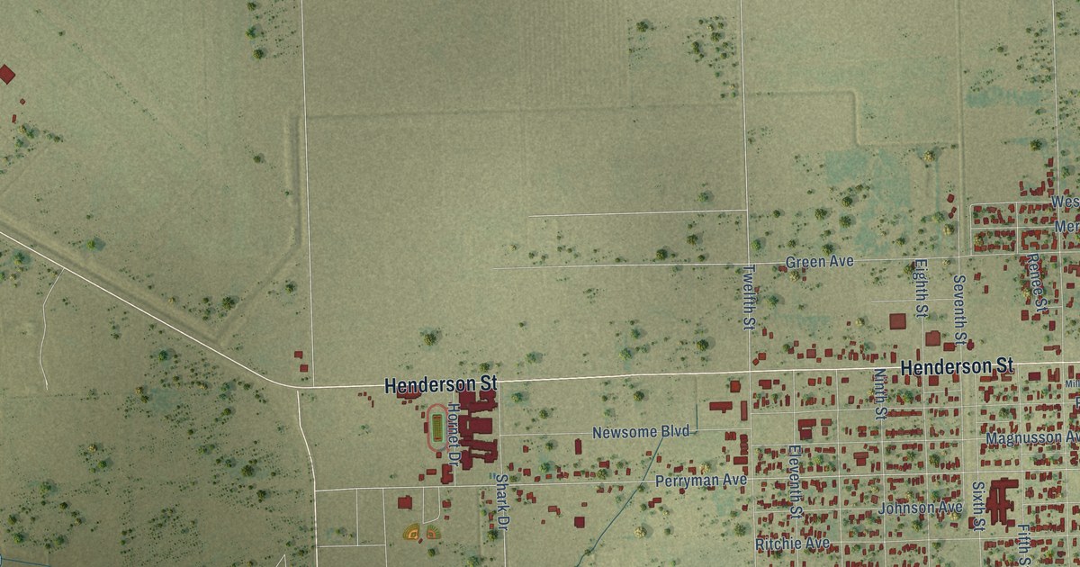 Map of Palacios, Texas in 2026