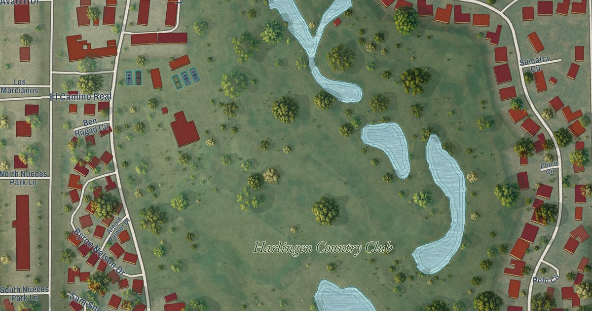 Map of Palm Valley, Texas in 2026