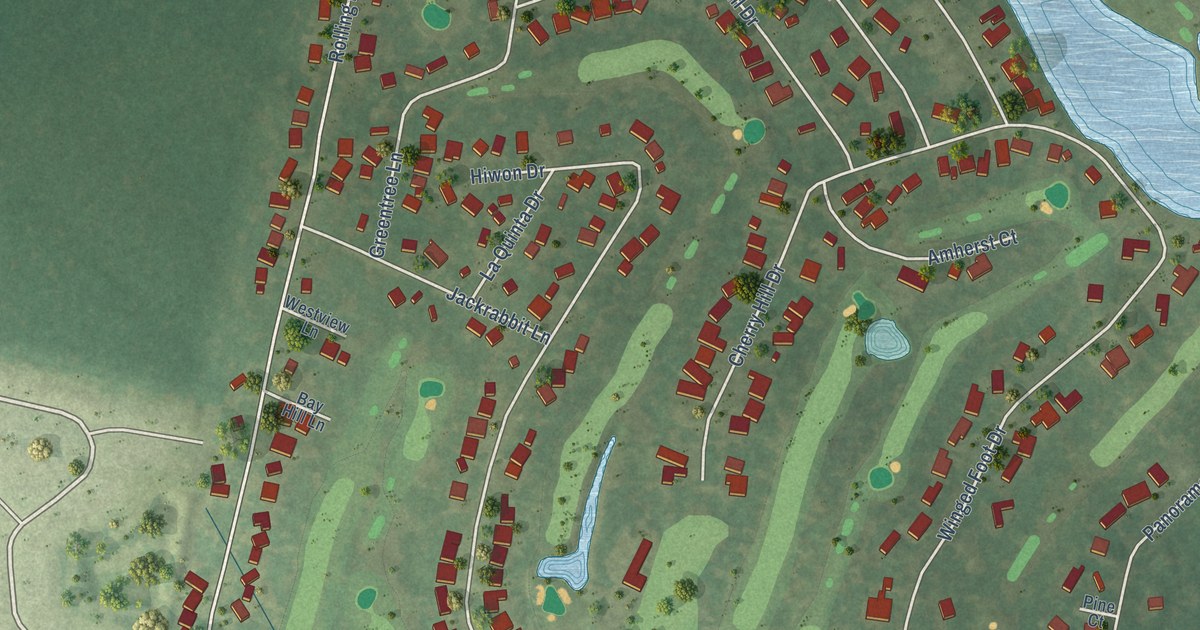 Map of Panorama Village, Texas in 2026