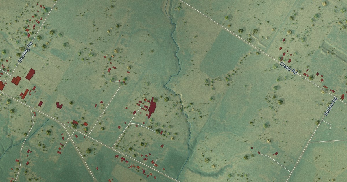 Map of Pattison, Texas in 2026