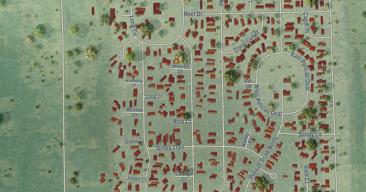 Map of Pelican Bay, Texas in 2026