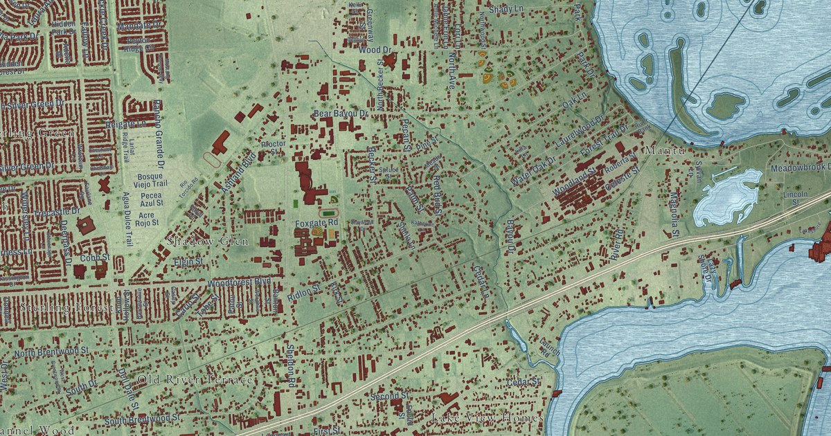 Map of Channelview, Texas in 2026