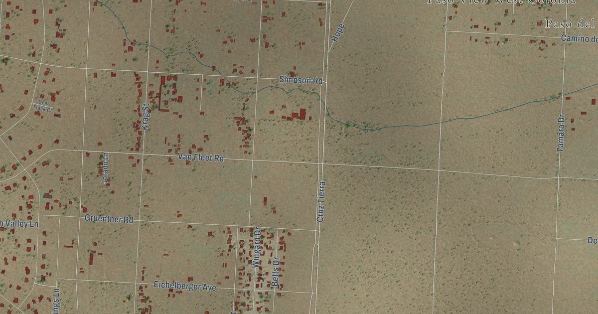Map of Homestead Meadows North, Texas in 2026