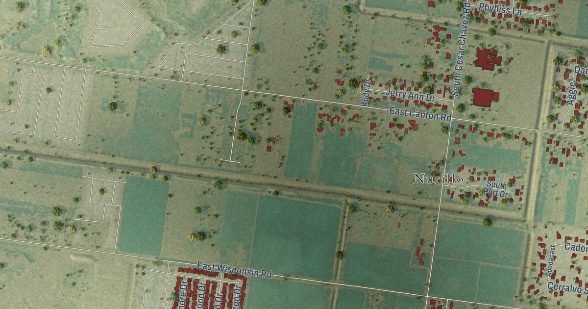 Map of Murillo, Texas in 2026