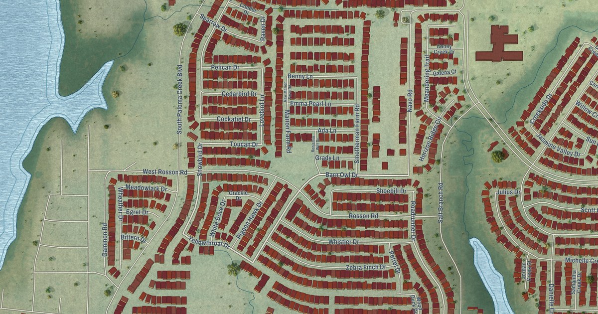 Map of Paloma Creek South, Texas in 2026