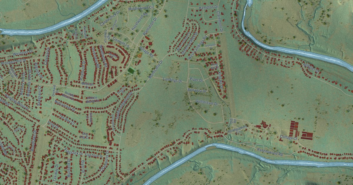 Map of Pecan Plantation, Texas in 2026