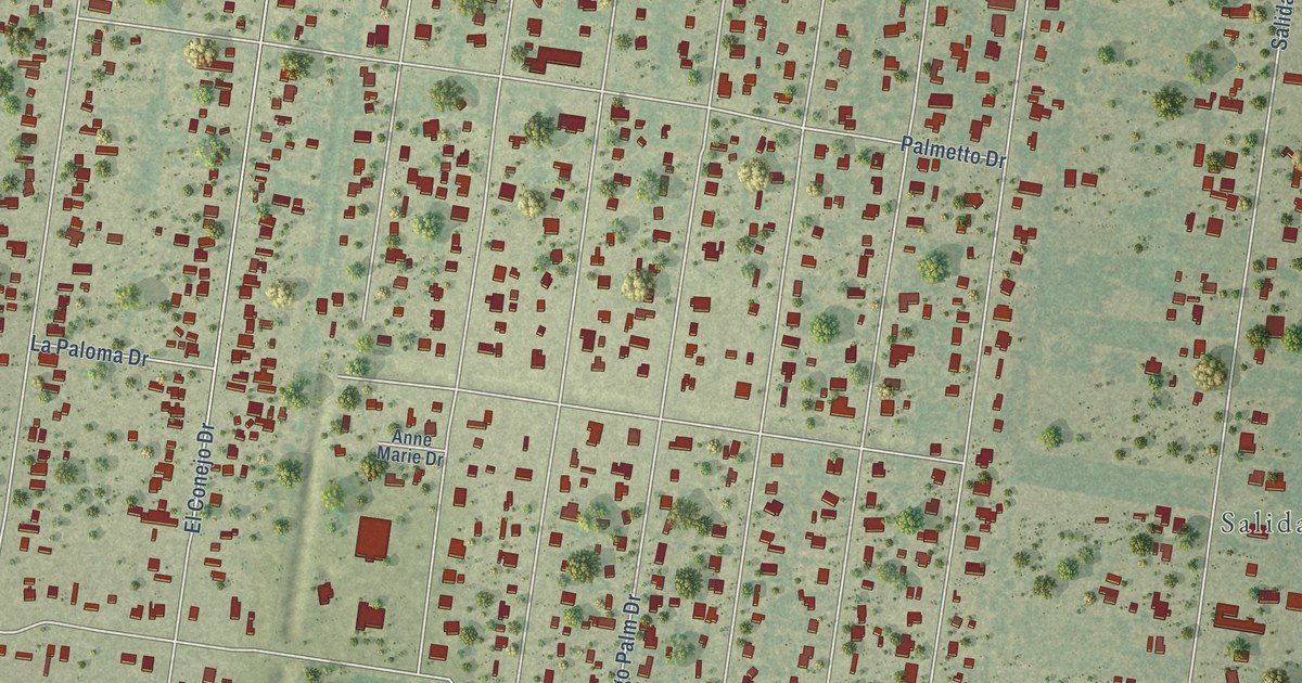 Map of Salida del Sol Estates, Texas in 2026