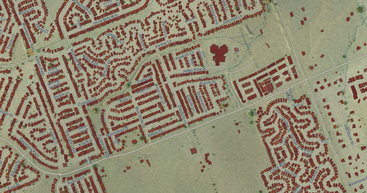 Map of Sonterra, Texas in 2026