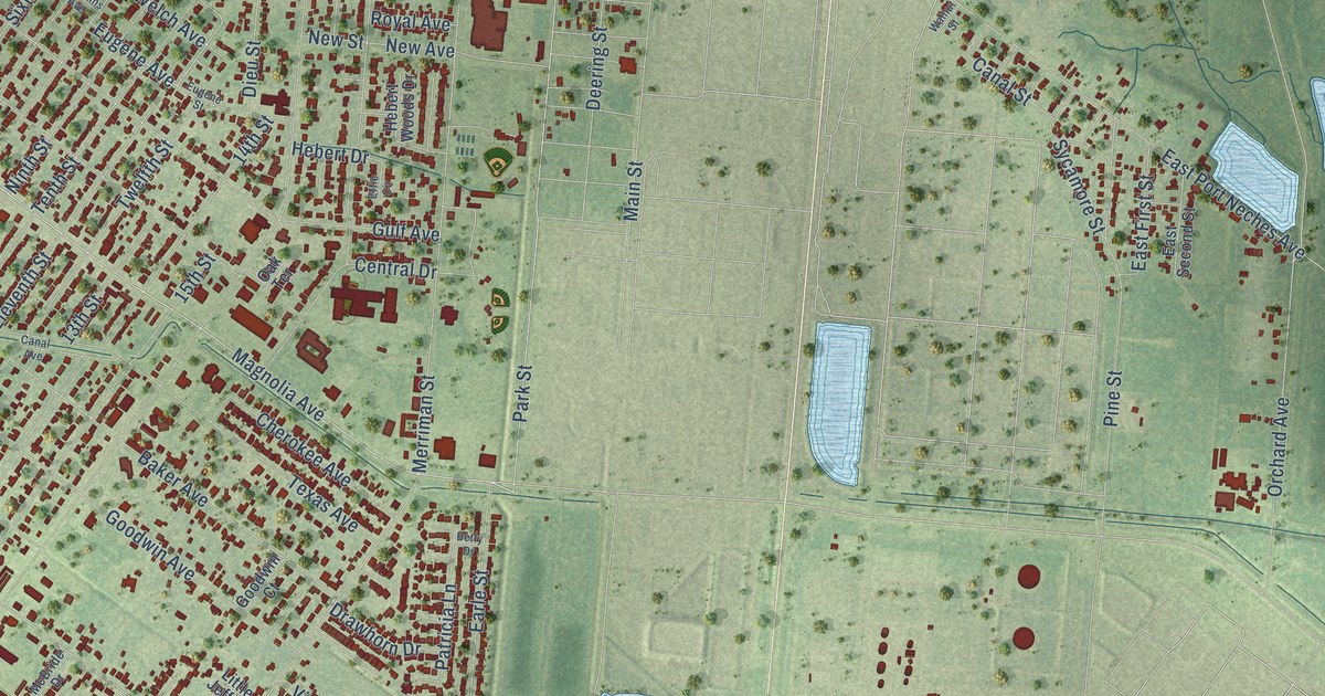 Map of Port Neches, Texas in 2026